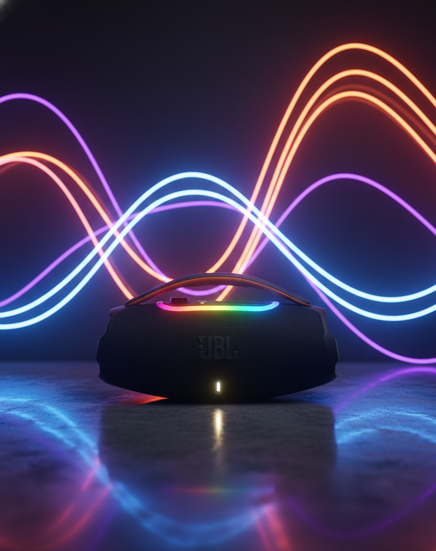 Edición Limitada - Parlante Boombox 3 LED